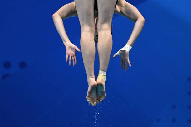 十米臺上的完美演繹：陳芋汐與全紅嬋的比賽精彩瞬間